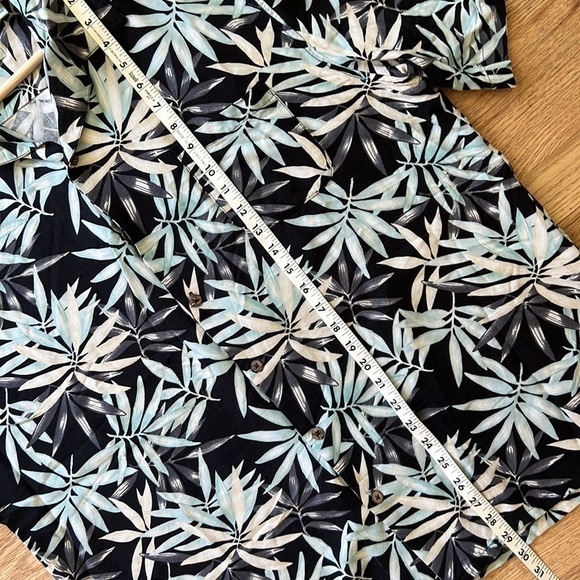 Vintage silk Men’s Tropical Hawaiian Button Down shirt - XL Tall - Picture 7 of 7